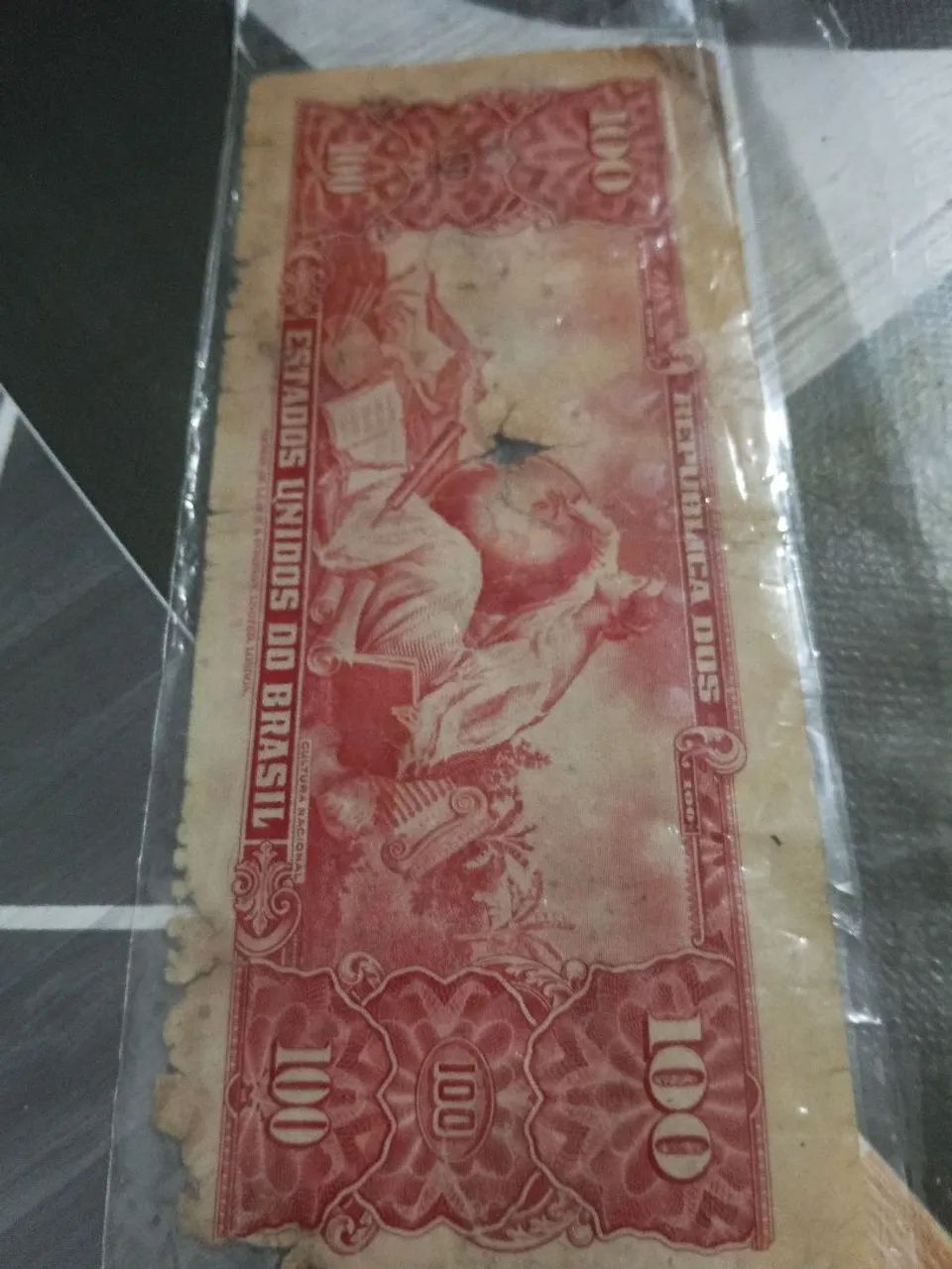 Notas antigas colecionador 