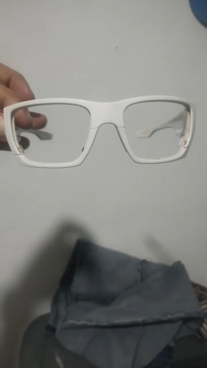 Okley flakjak branca original oportunidade única  - Foto 4