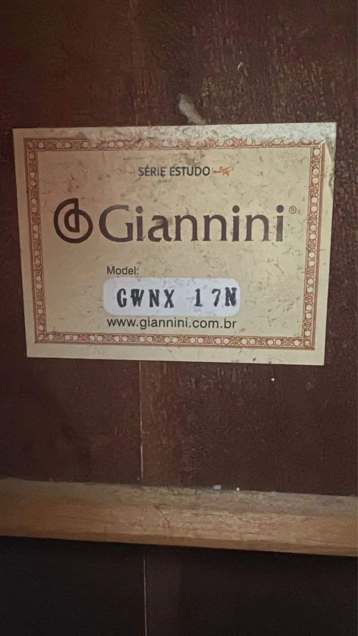 Violão Giannini, modelo GWNX 17N - Foto 2