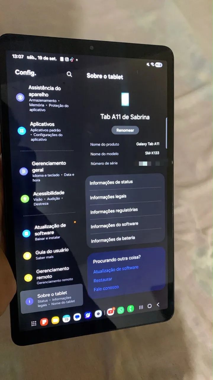 Tablet Galaxy TAB A11 - Foto 4