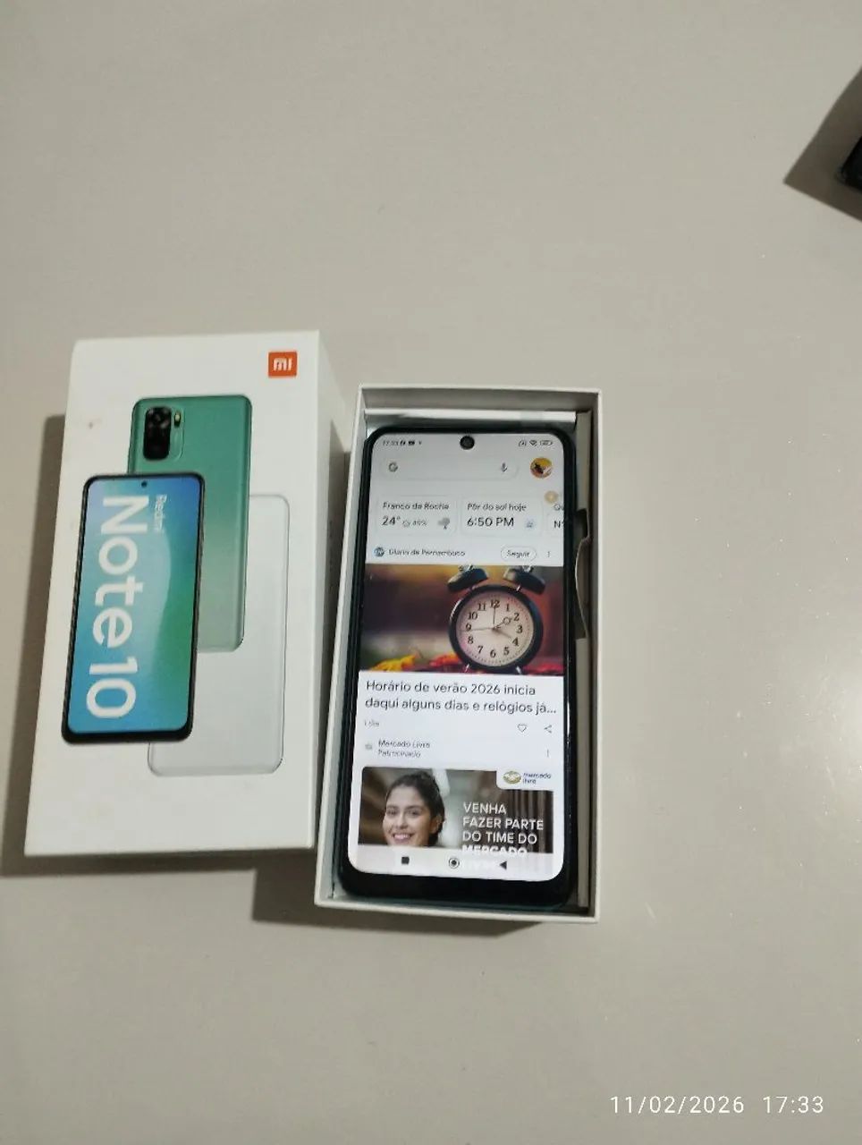 Vendo redimi note 10 