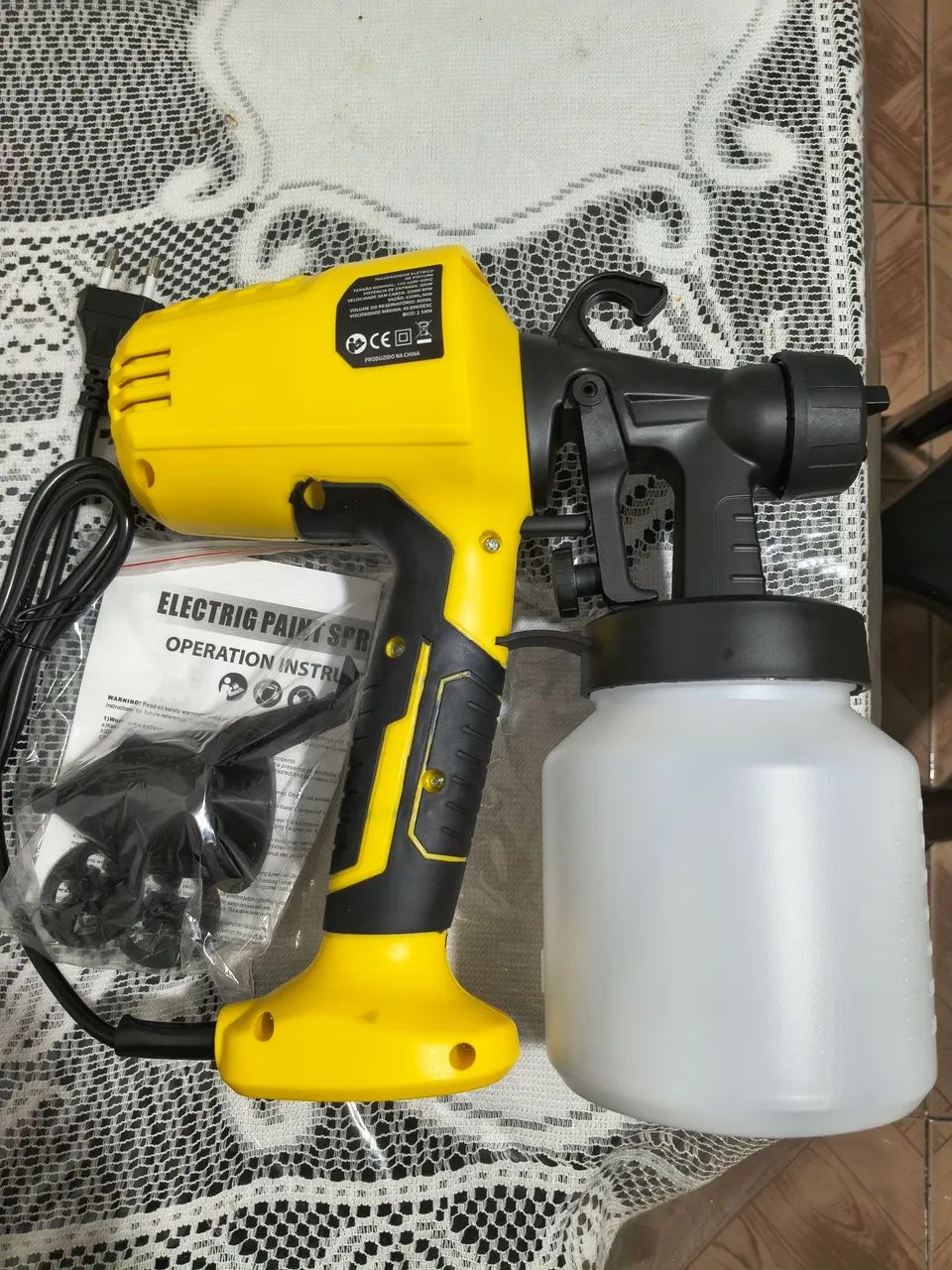 Eps - 0258 Pistola de Pintura Pulverizador de Tinta Elétrica Paint Epsilon 