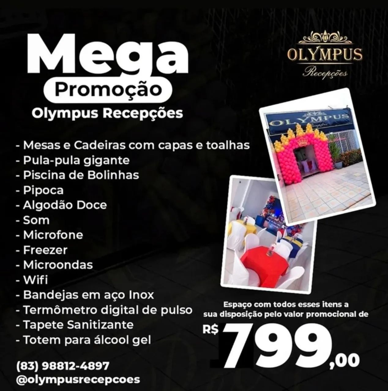 Olympus Recepções e Salão de Festas  - Foto 4