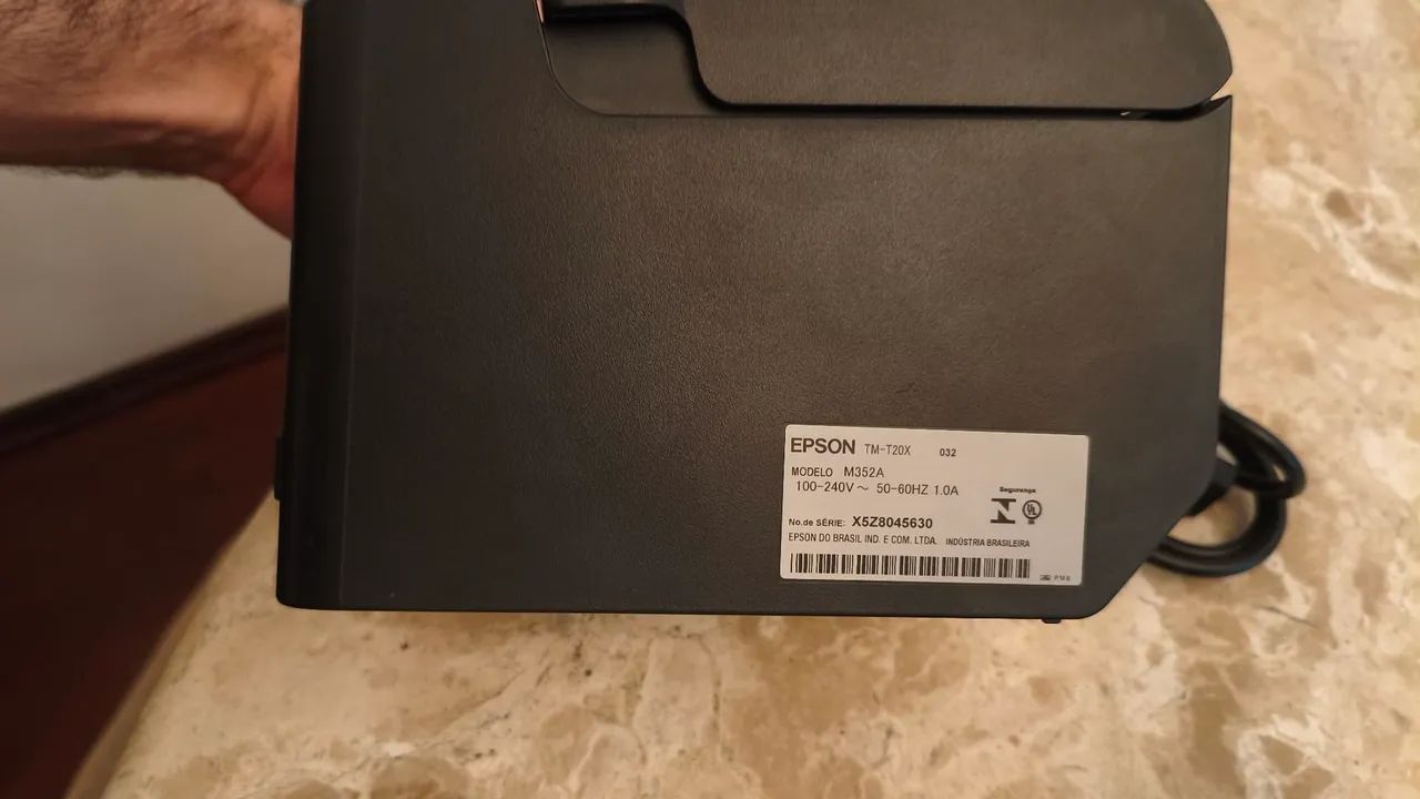 Impressora térmica Epson TM-T20X (ethernet) - Foto 2