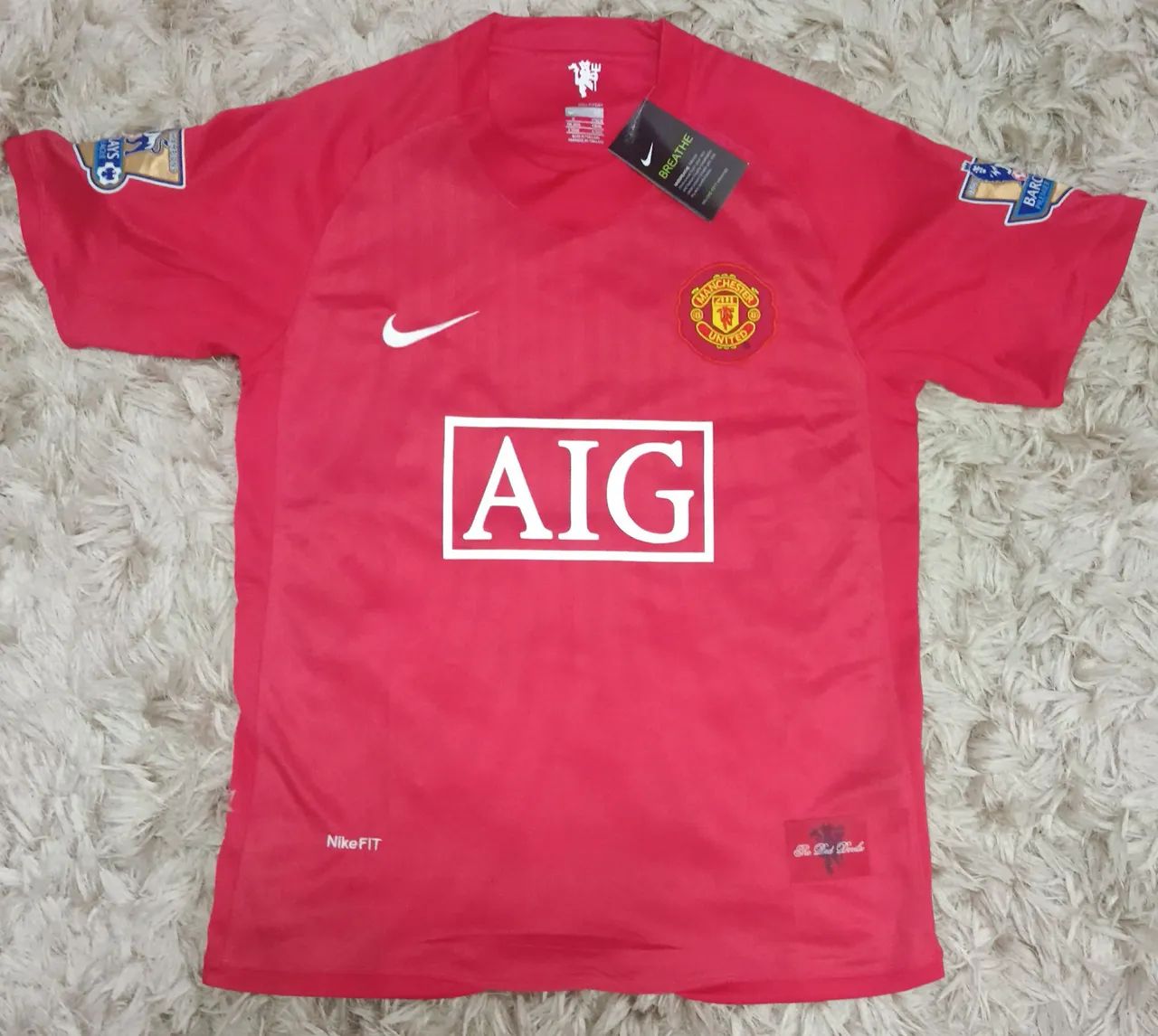Camisa Retro M. United 2007/2008 "Ronaldo 7" - Foto 2