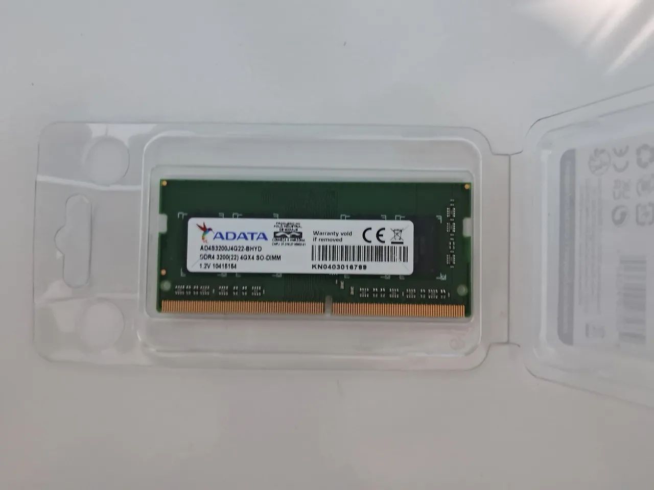 Memória RAM Adata 4gb para Notebook + Mouse Gamer  - Foto 5