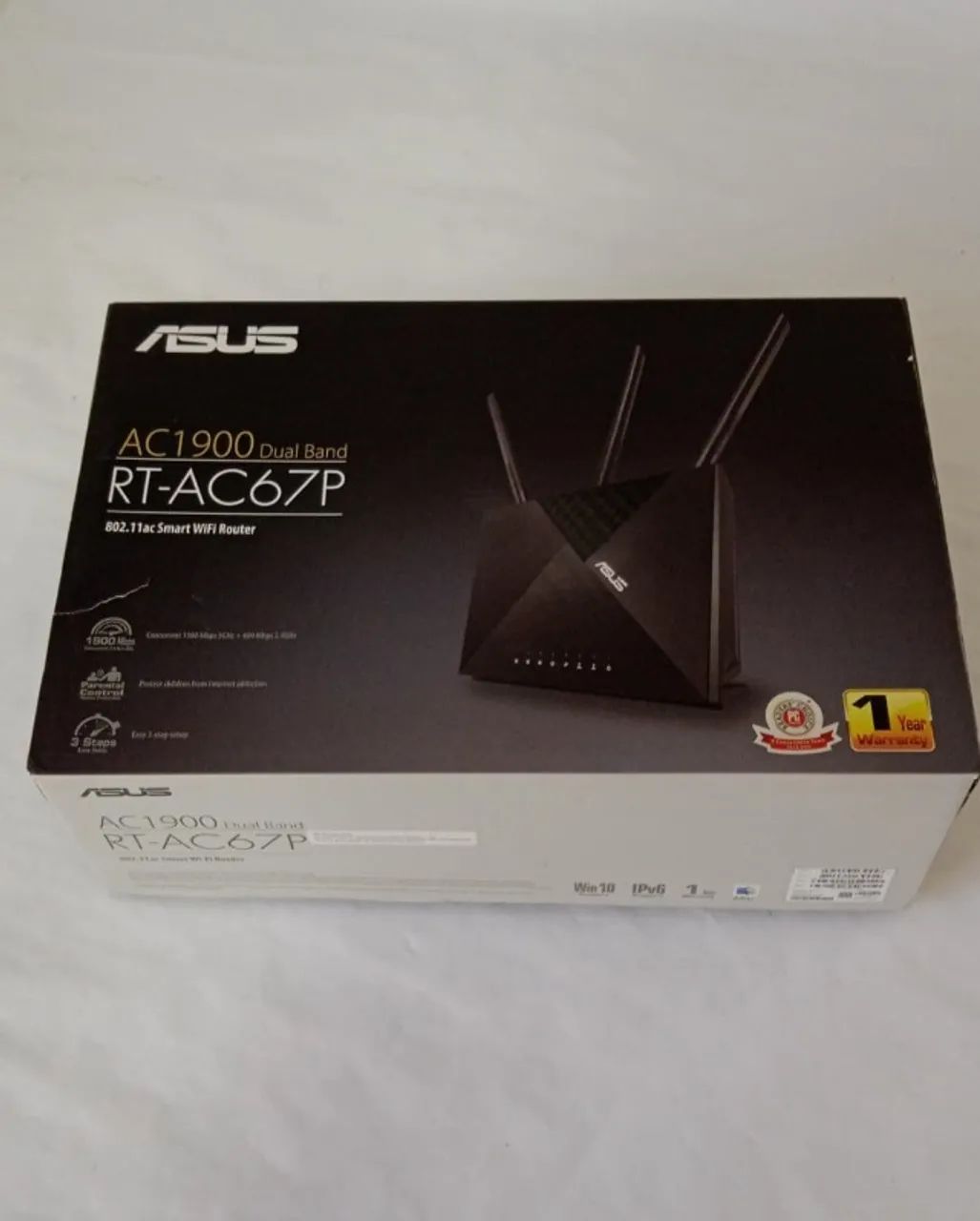 Roteador Asus RT-AC67P  AC 1900 Dual Band - Foto 2