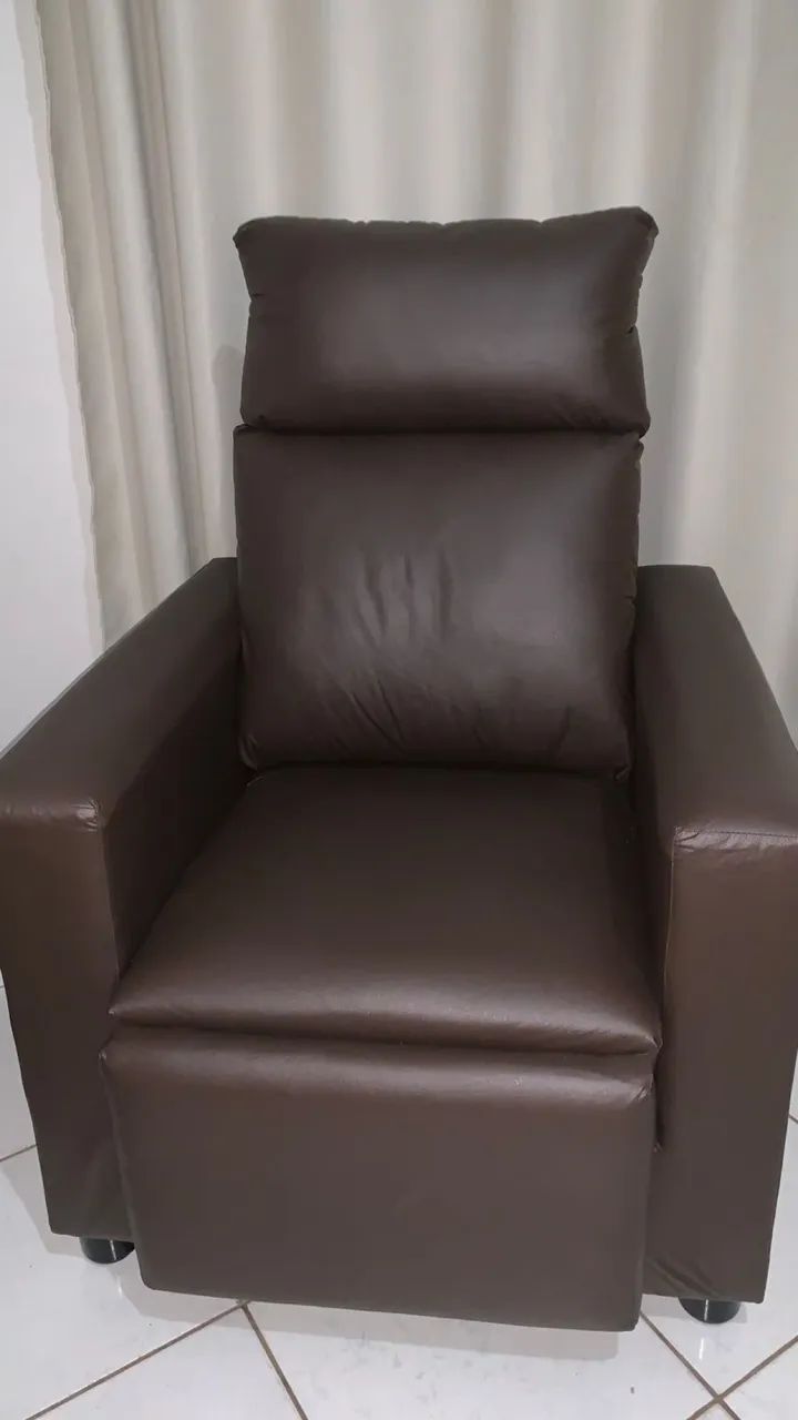 Poltrona da vovó marrom