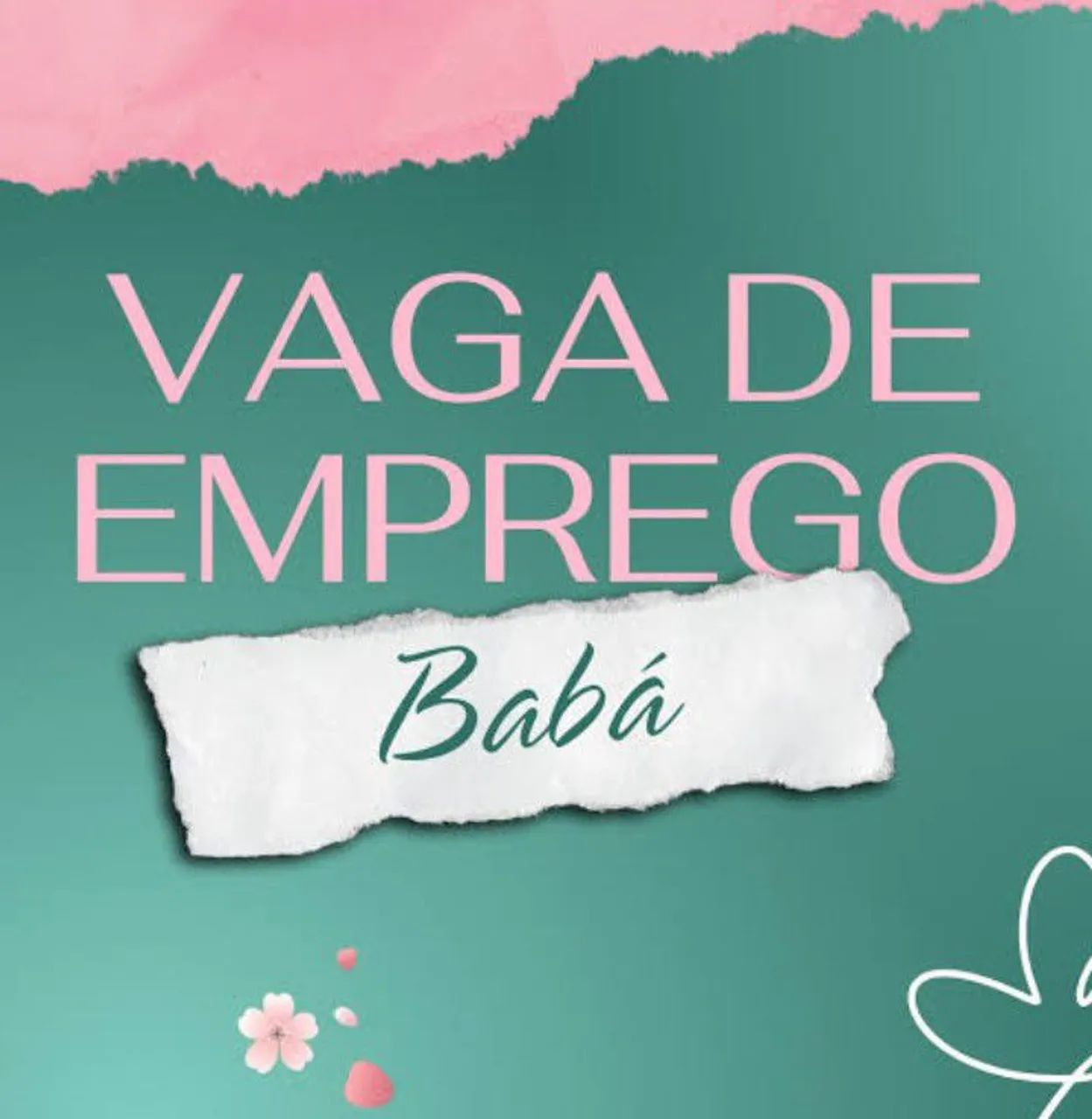 PROCURA-SE BABÁ 