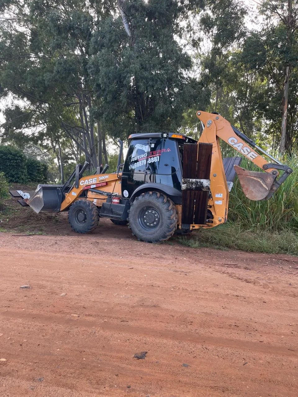 RETROESCAVADEIRA CASE 580N 2024 leia o anuncio - Foto 2