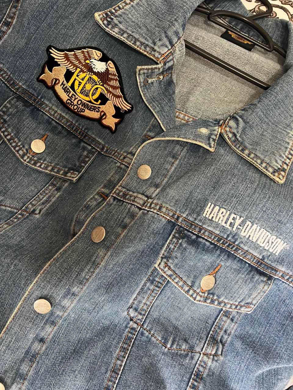 Jaqueta jeans Harley Davidson - Foto 5