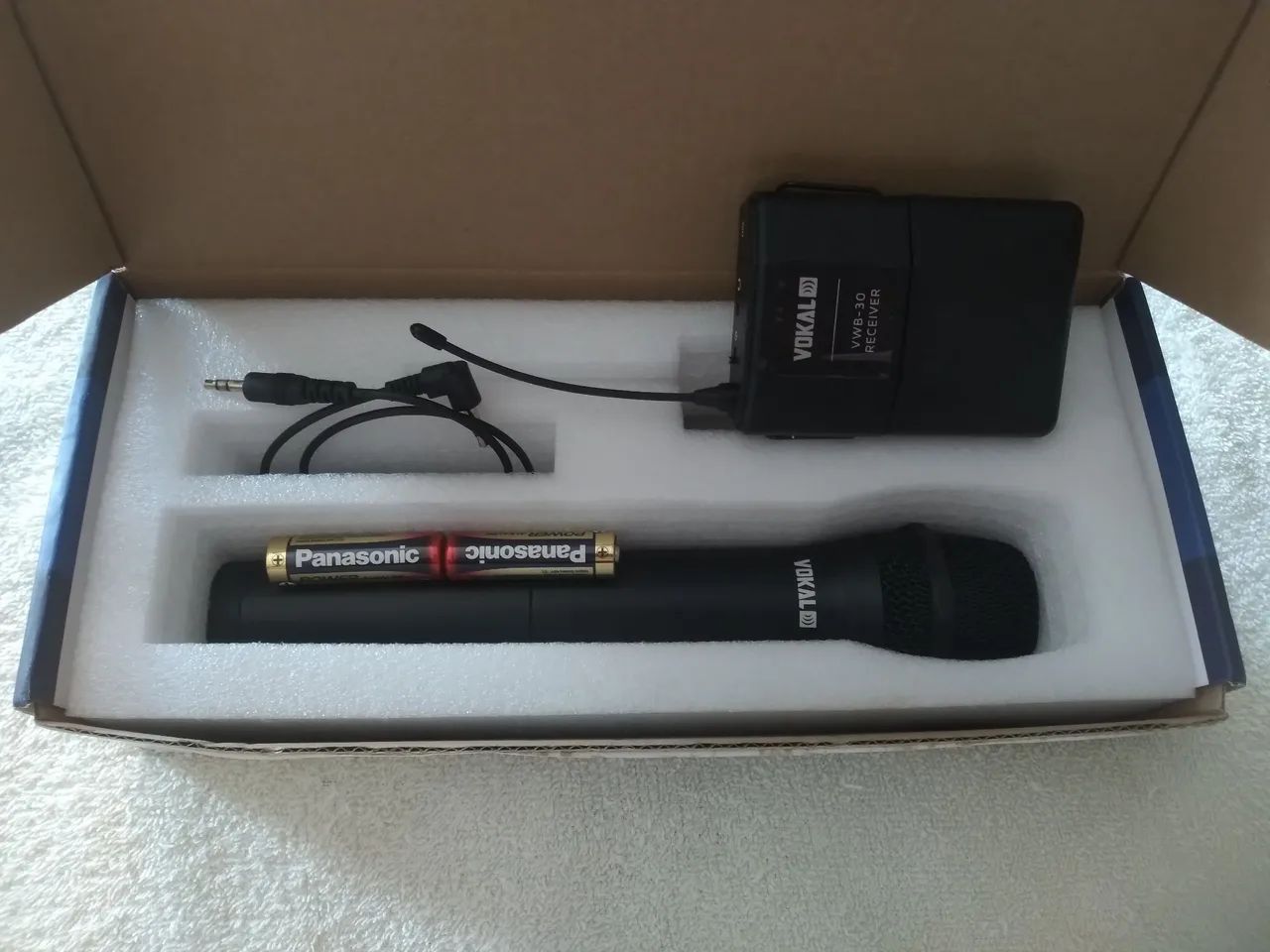 MICROFONE SEM FIO VOKAL VWB-30  - Foto 5