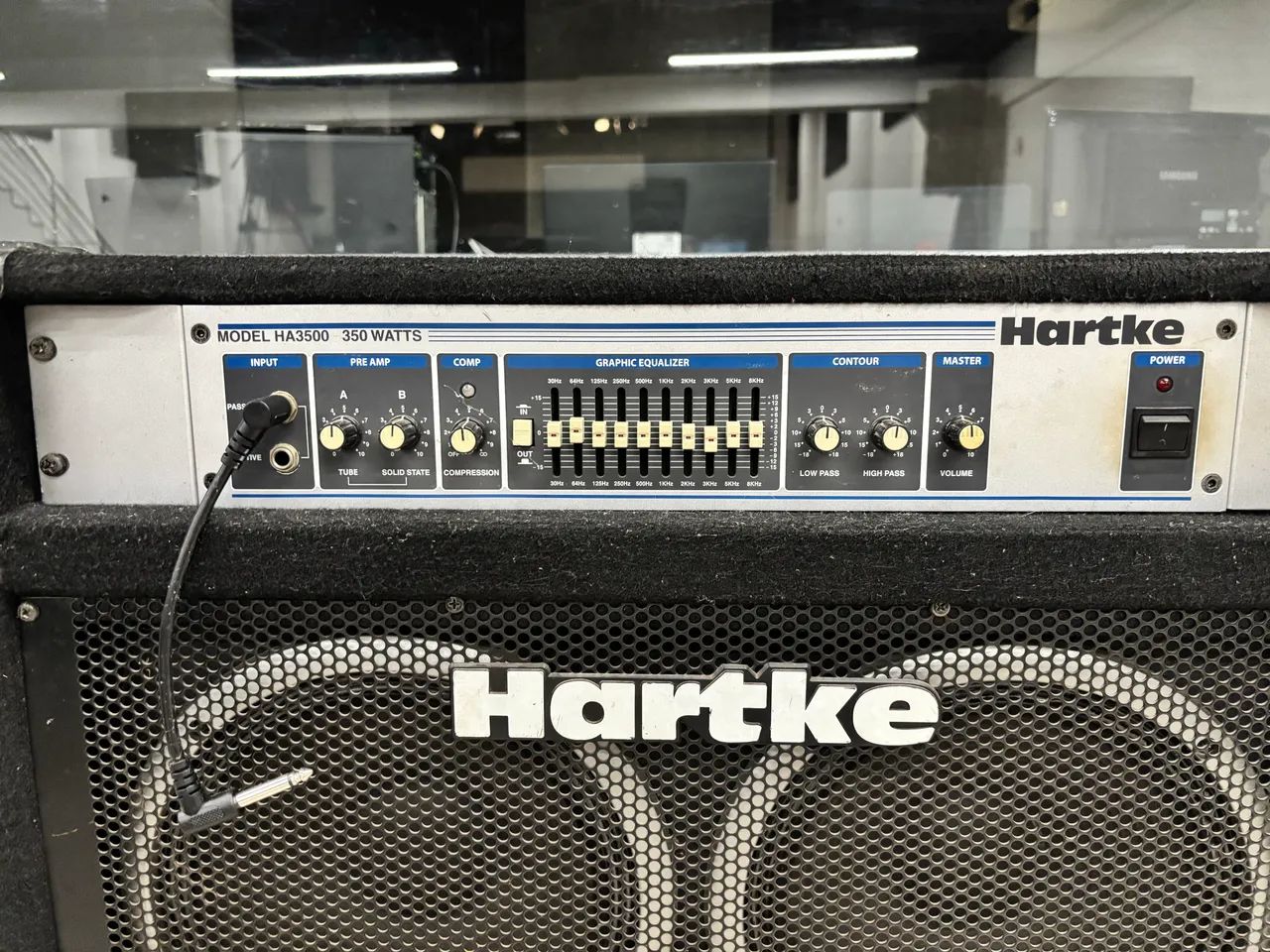 Amplificador Hartke HA 3500 350W - Instrumentos musicais - Setor