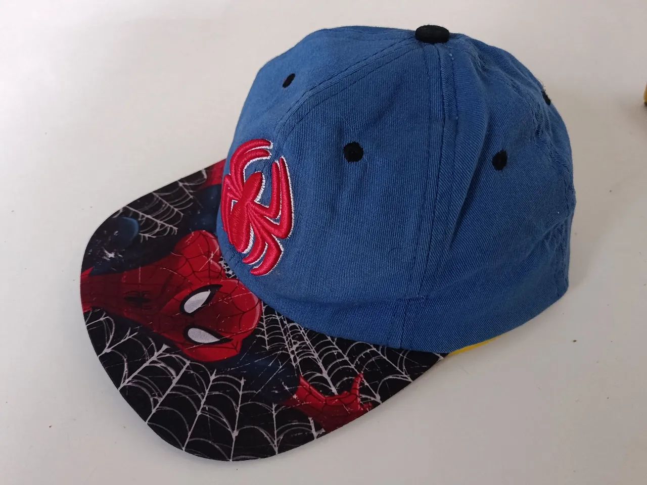 Boné Spiderman Original Novo Lacrado Com Regulagem  - Foto 2