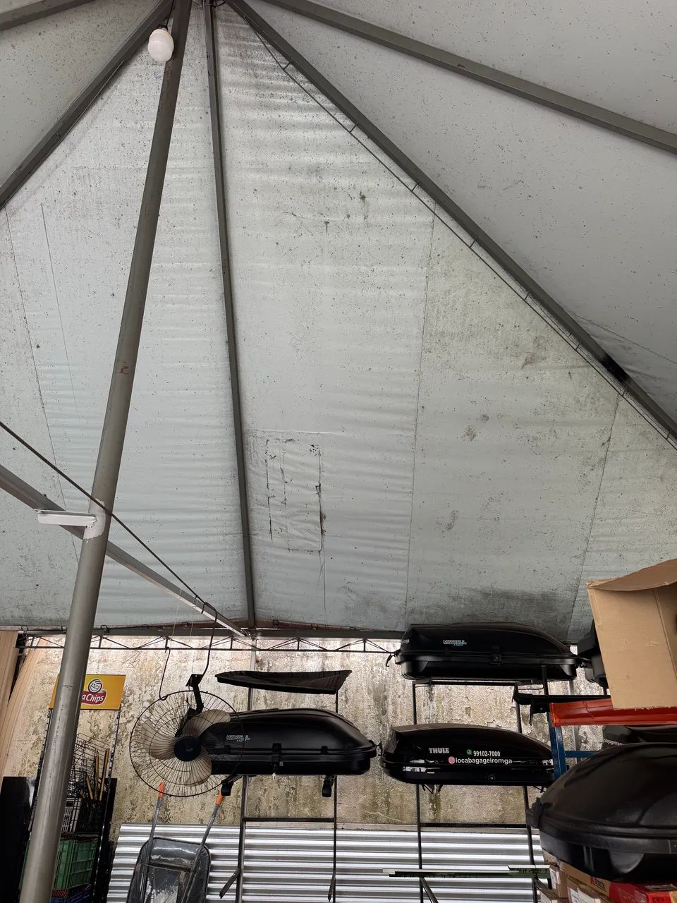 TENDA REFORÇADA (11m x 8m) 
