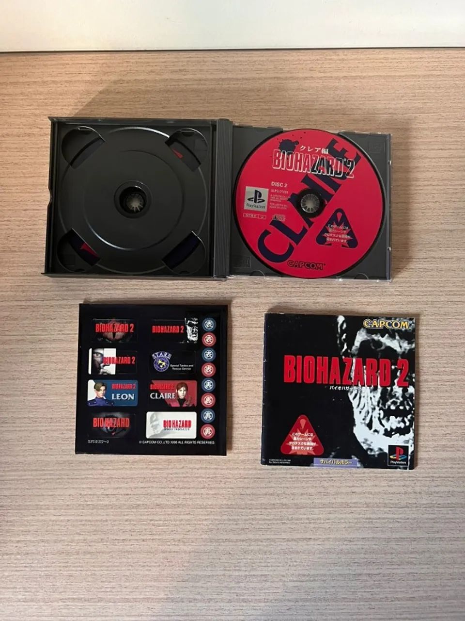 Resident Evil 2 p/ PS1 - Completo - Original - JP - Foto 4
