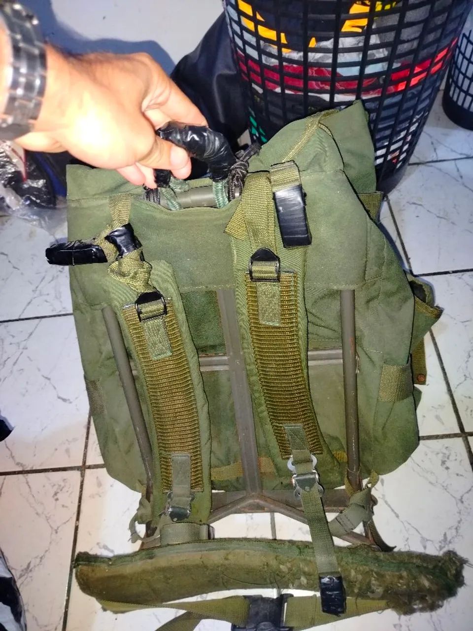 Mochila Militar de Armação