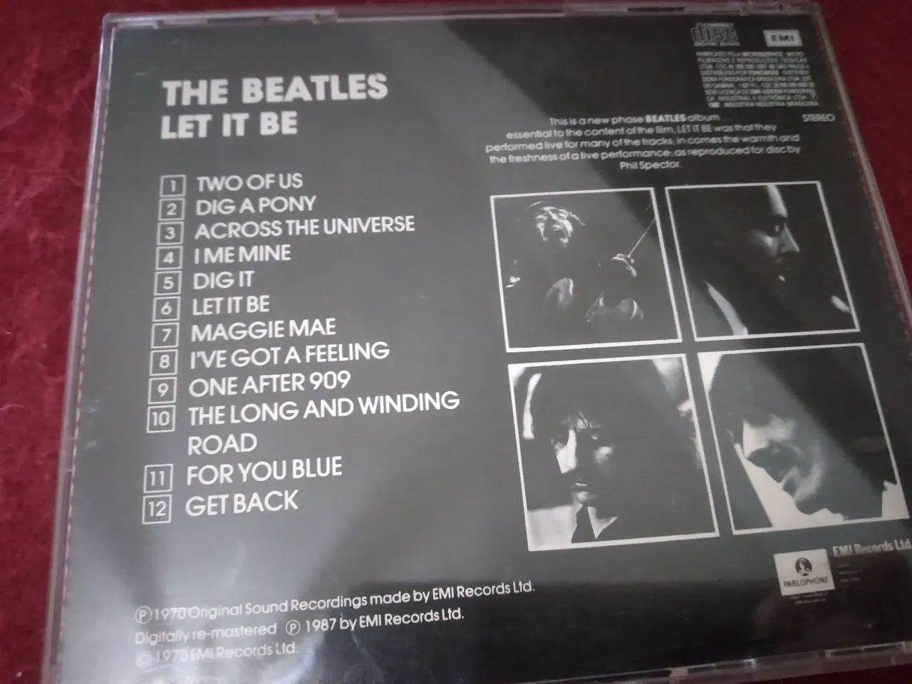 Cd Beatles - Let It Be - Original De Época - Foto 2