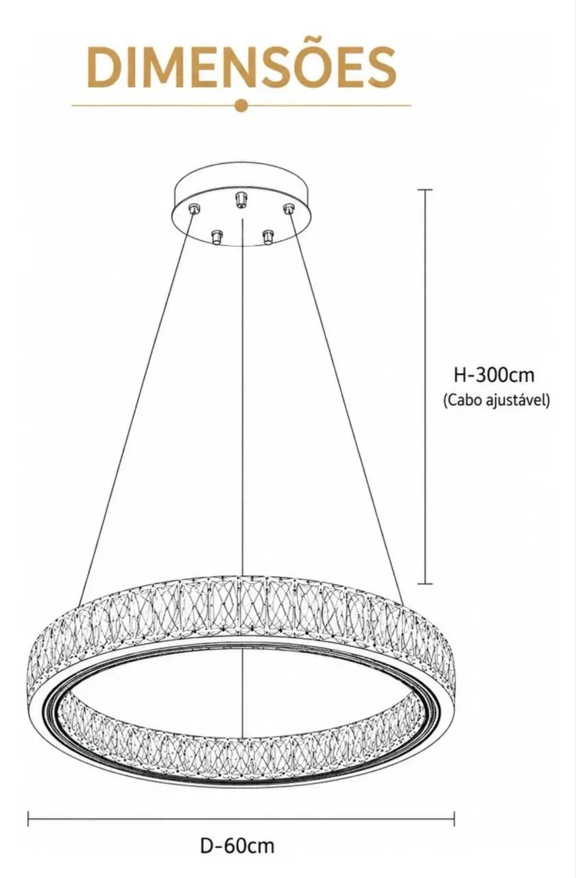 Lustre de cristal  - Foto 2