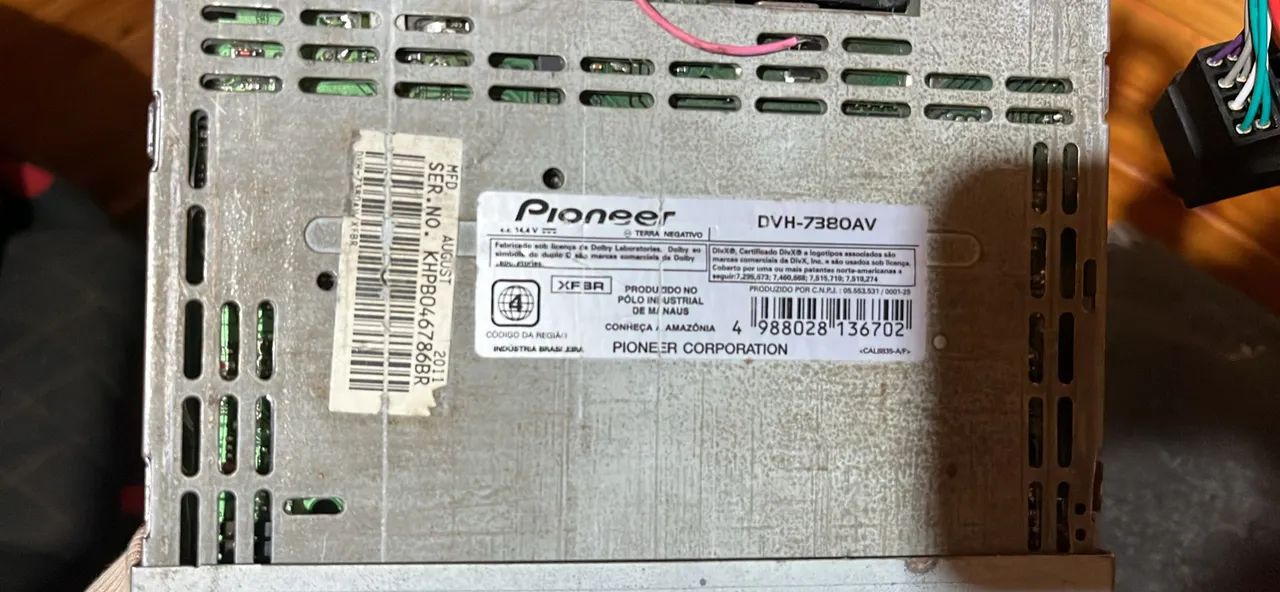 Radio pioneer dvh 7380av - Foto 5