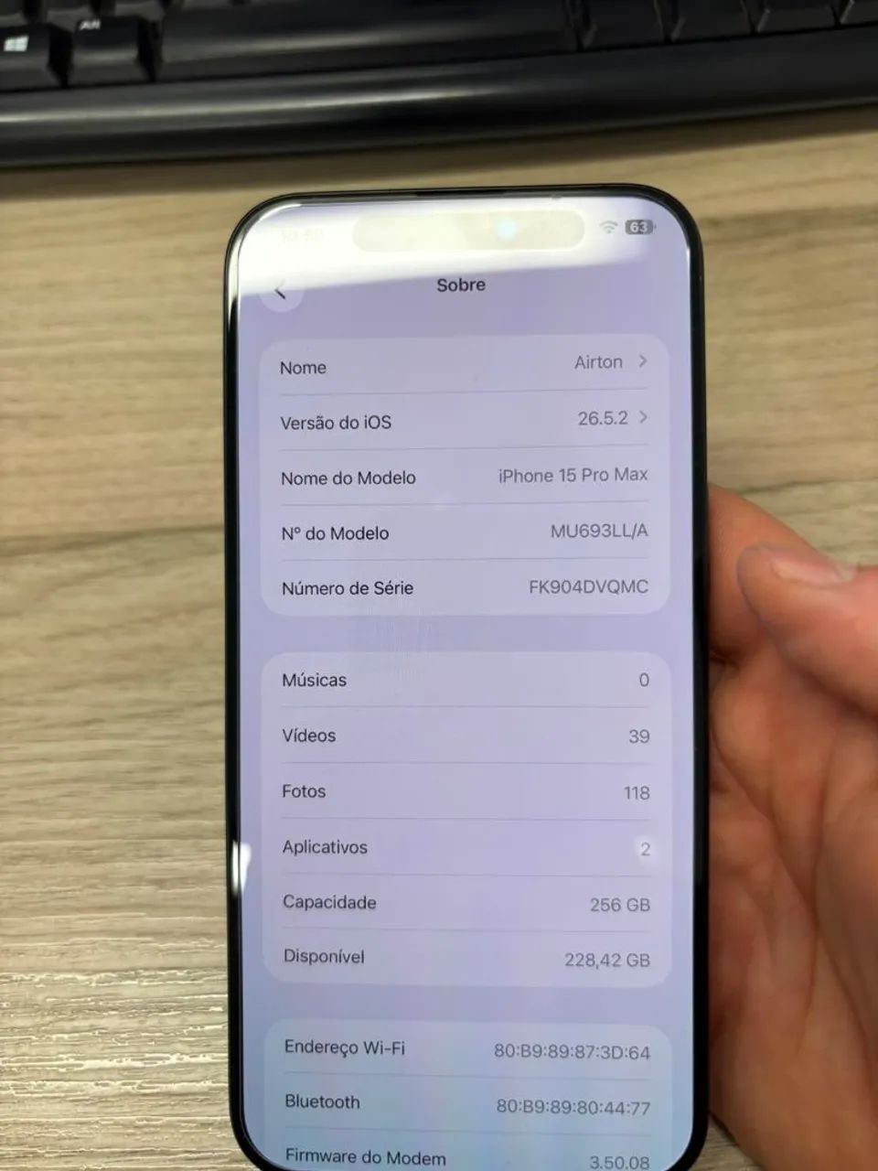 Iphone 15 Pro Max 256GB  - Foto 5