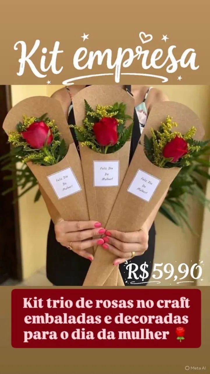 KIT EMPRESA DIA DA MULHER  - Foto 4