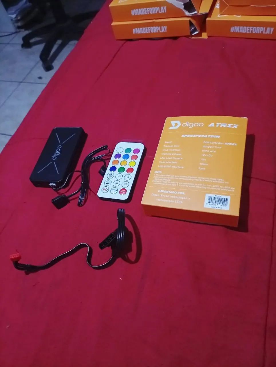 Kit 7 Fans Digoo + Controladora - Foto 3