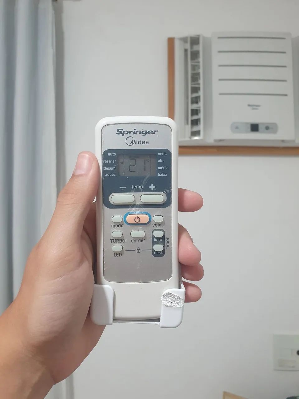 Ar de janela springer midea 7.500 btus  - Foto 4