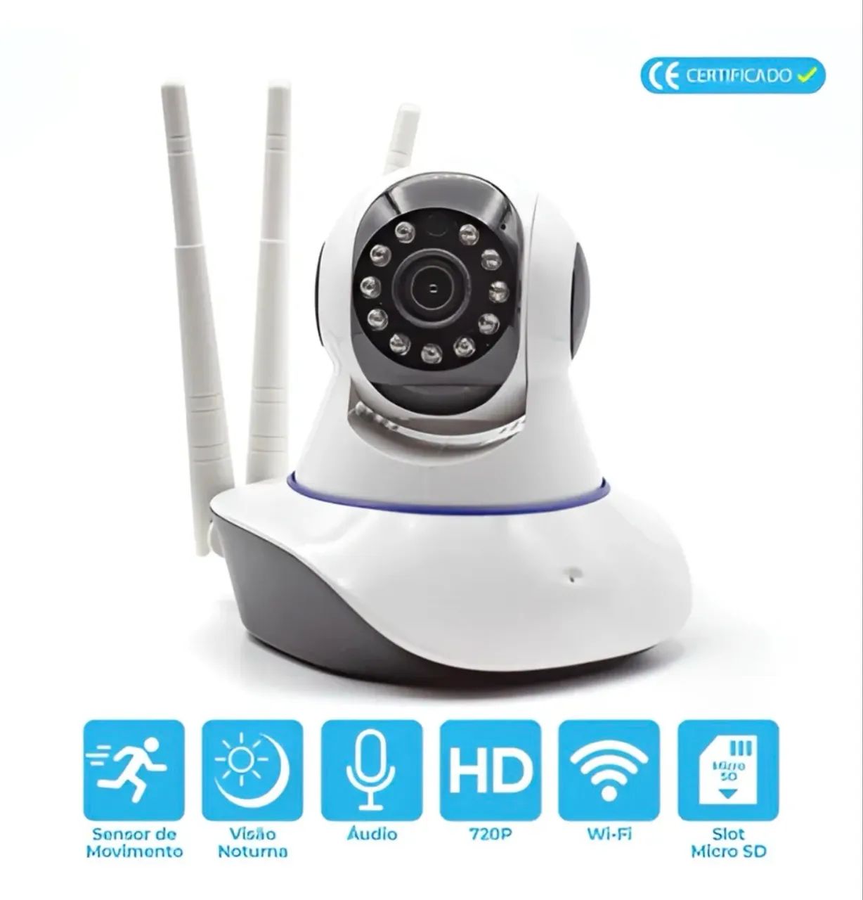 Câmera WI-FI babá eletrônica - Foto 2