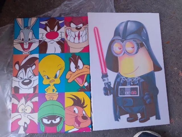 Quadros pequenos decorativos, história de quadrinhos  - Foto 4