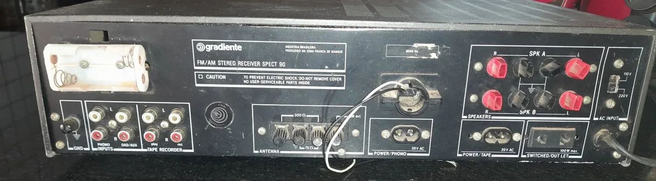 Vendo ou troco receiver gradiente spect 90  - Foto 3