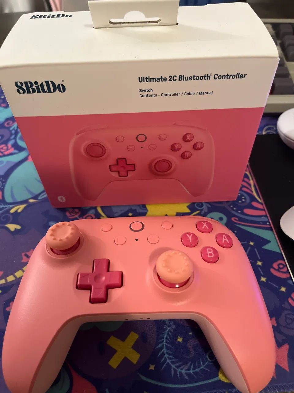 Controle 8BitDo Ultimate 2C Bluetooth para Switch