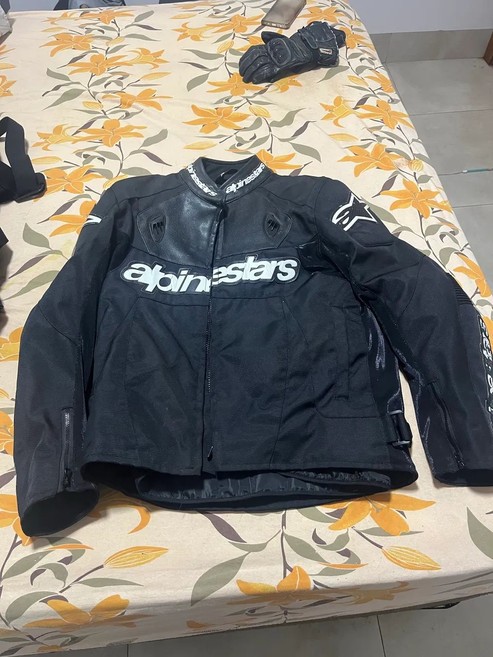 Jaqueta de couro Alpinestar 