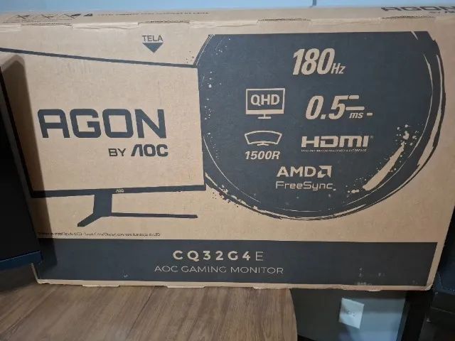 Monitor Gamer AOC 32 Polegadas QHD 180hz  - Foto 4