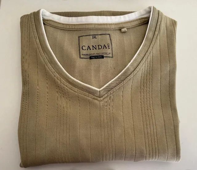 Camiseta Masculina Canelada - Foto 3