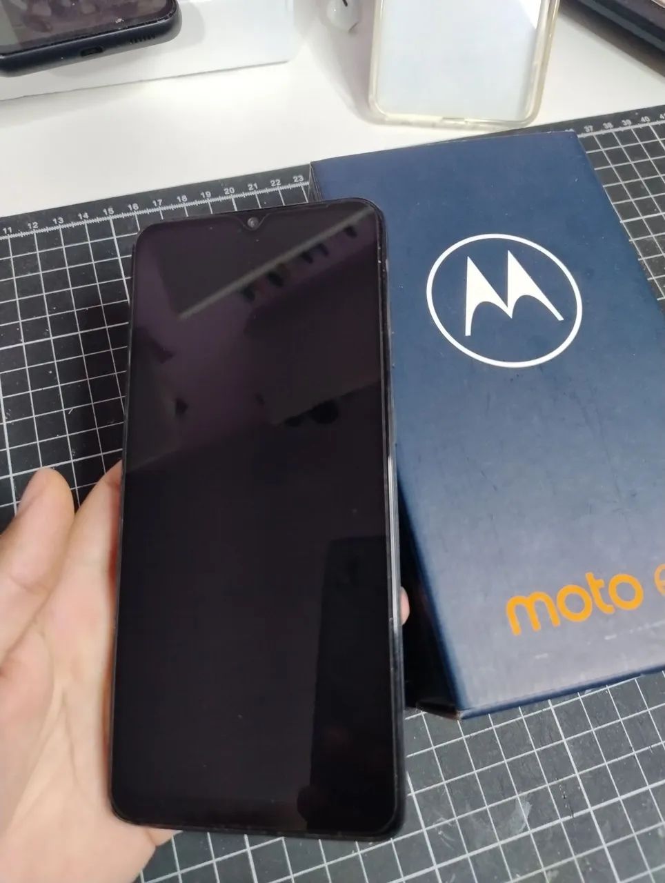 MOTO E22 128GB AZUL - Foto 2