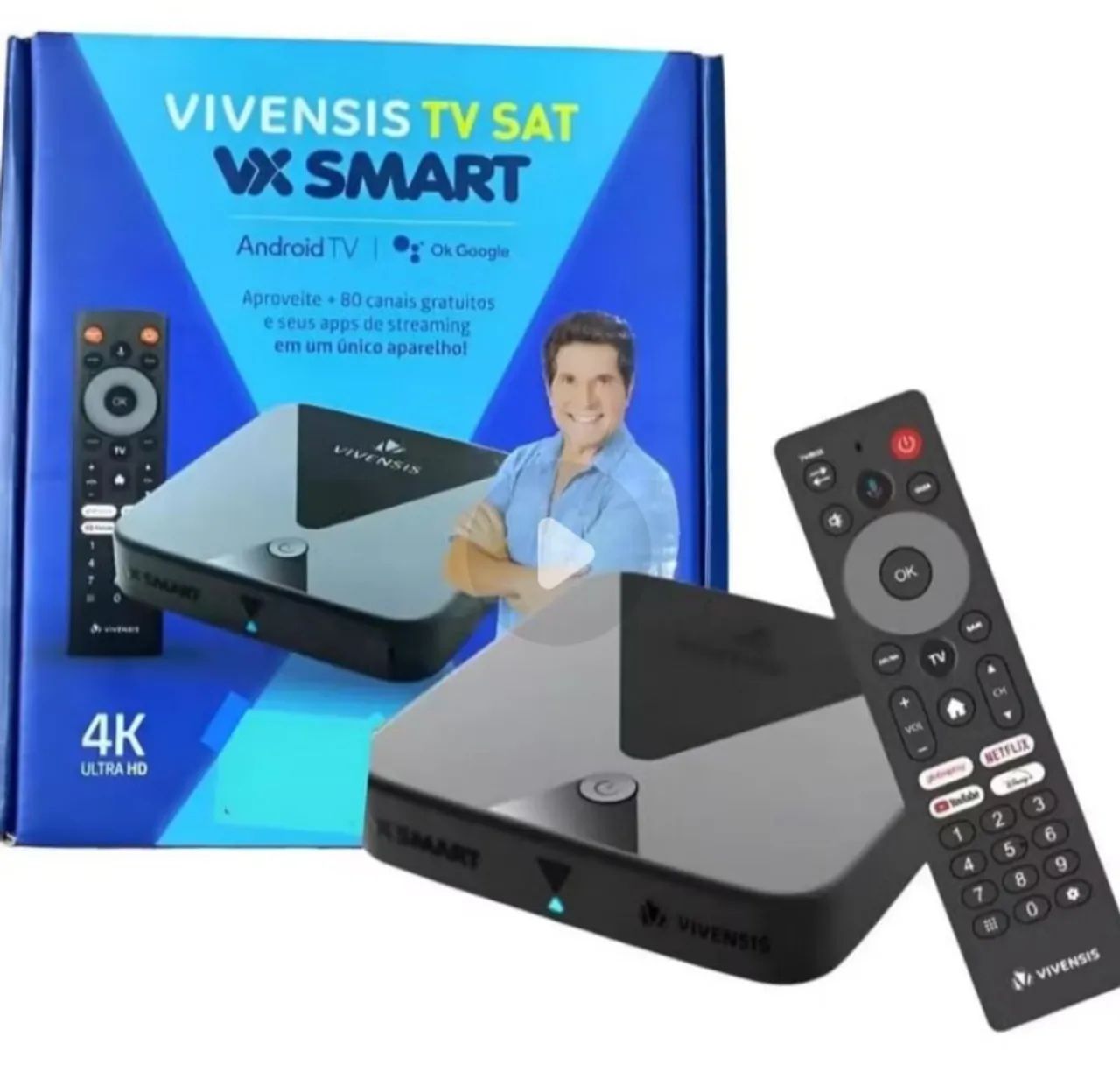 Receptor Vivensis VX Smart 4K Bluetooth