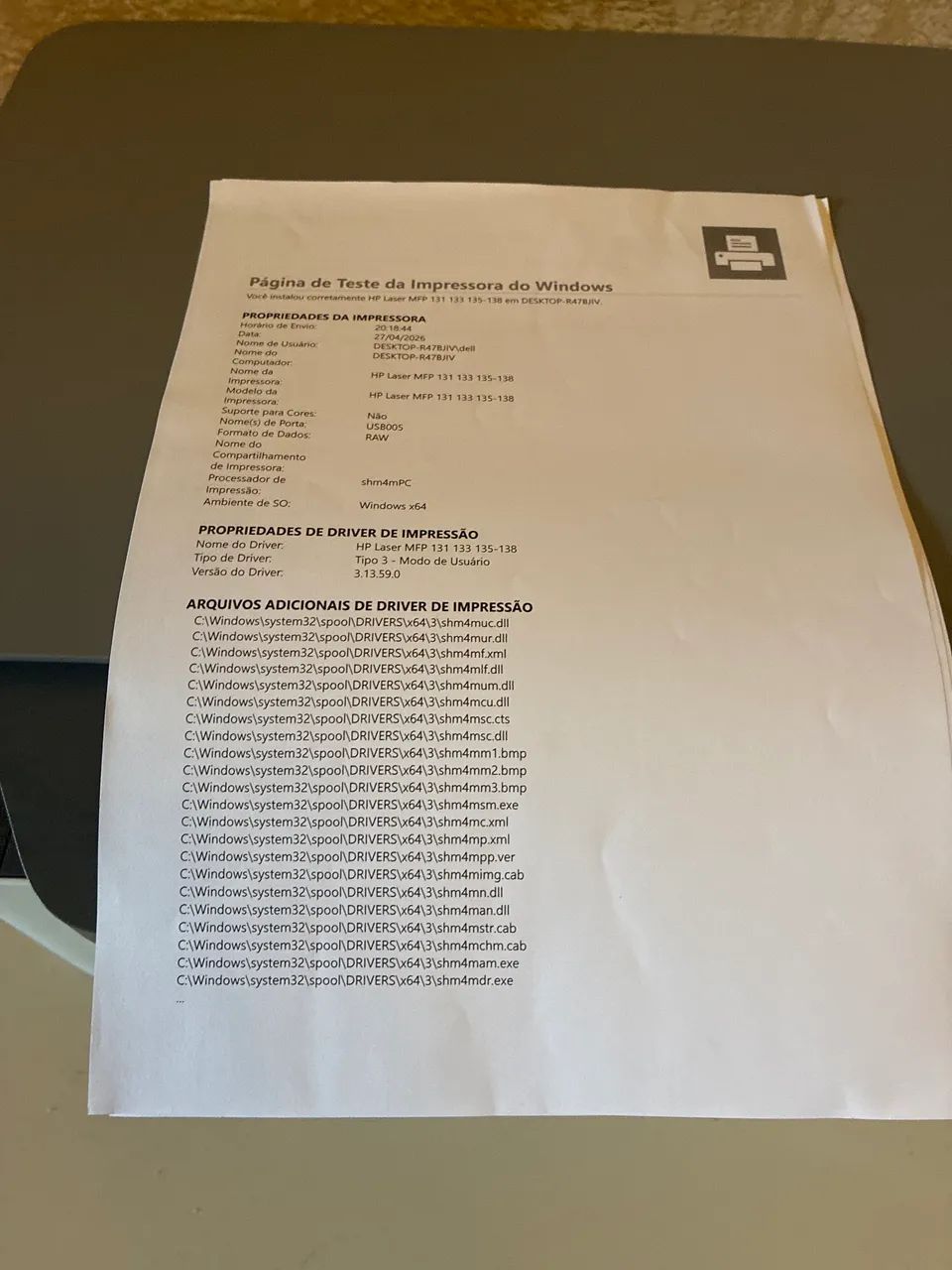 Vendo impressora hp mfp135a ótima  - Foto 4