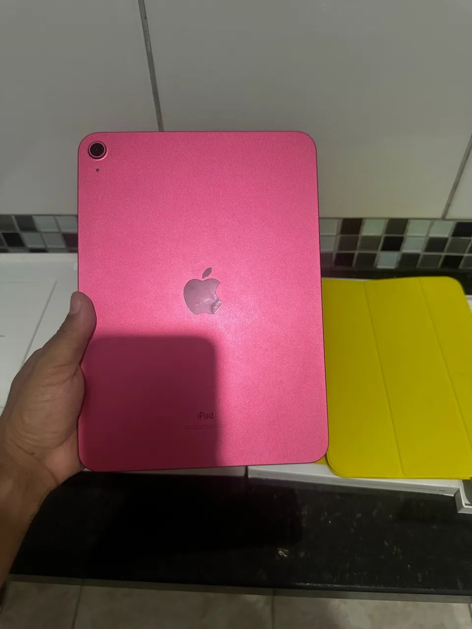 iPad 10 seminovo Rosa 64gb - Foto 2