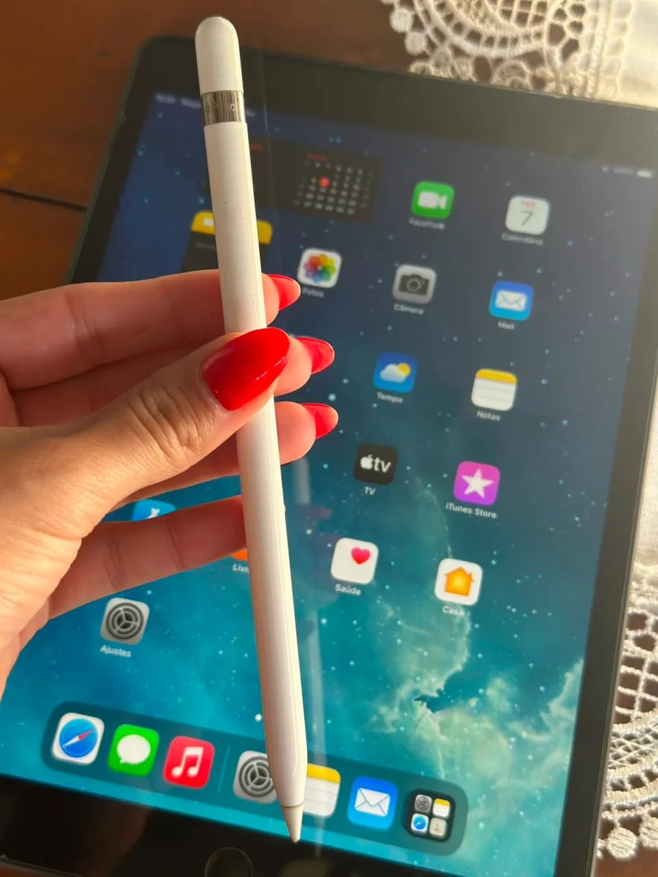 iPad 9ª Geração 256GB + Apple Pencil Original