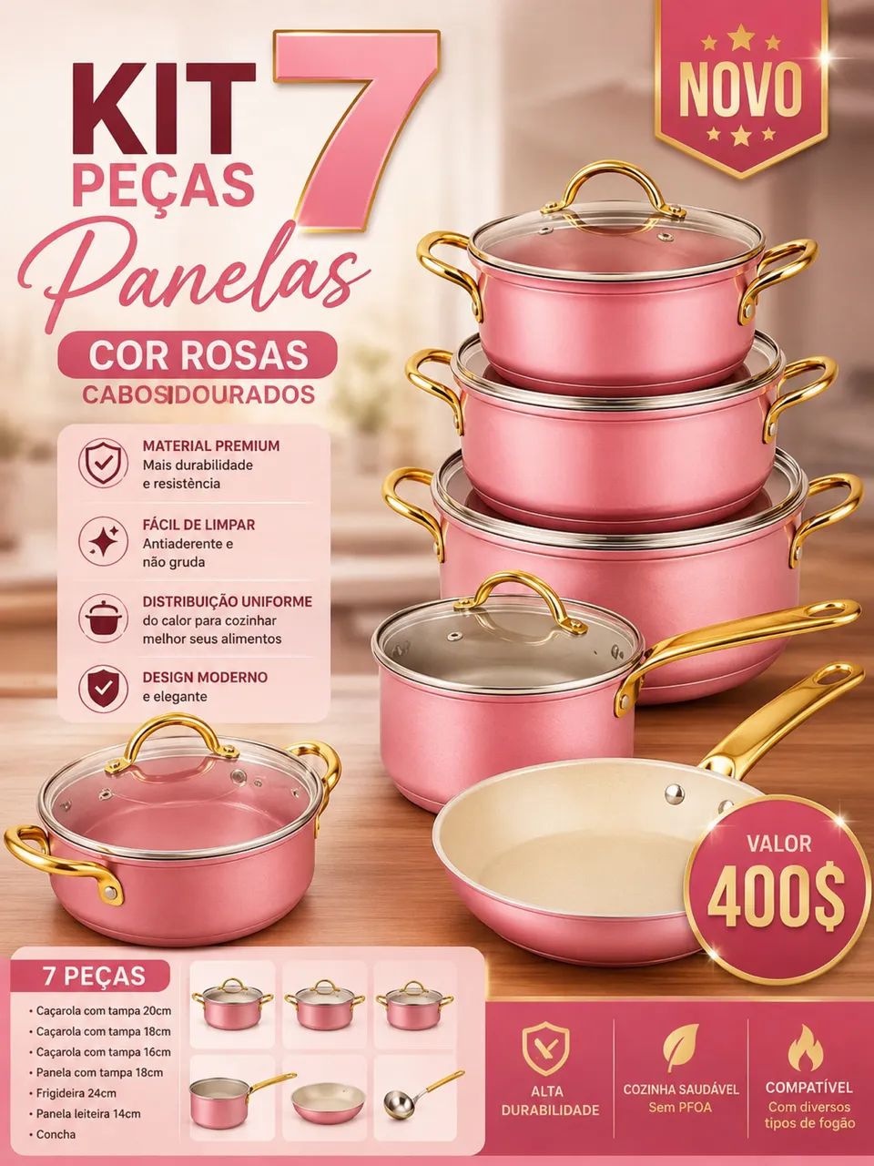 Jogo de panela
