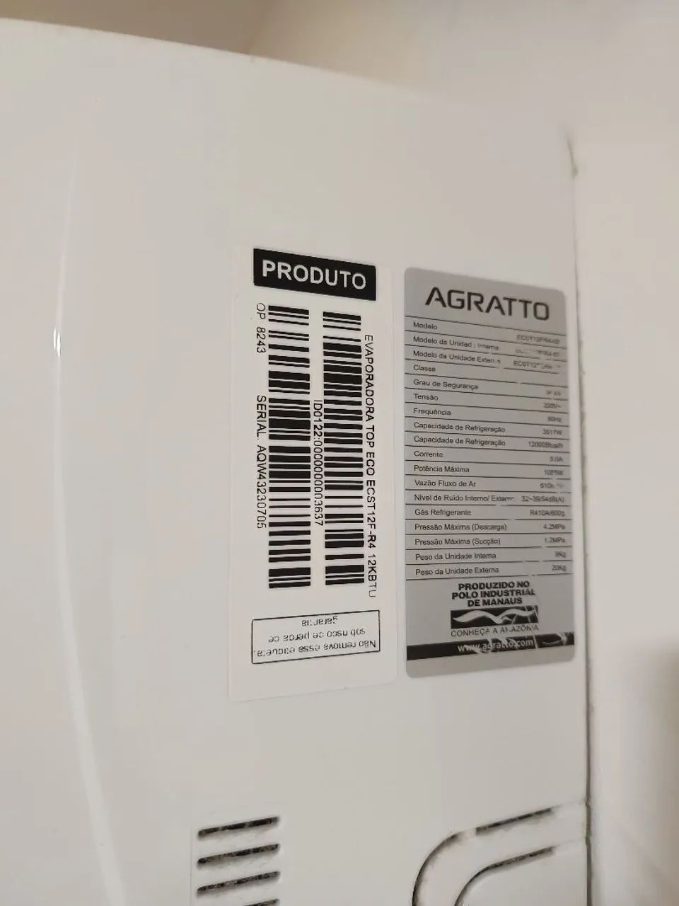 Ar condicionado em ótimo estado - 12mil btus - Foto 2