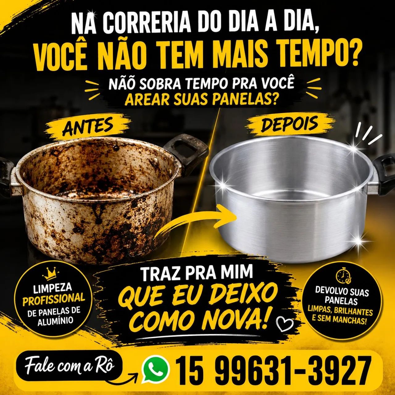 Limpa panelas  - Foto 4