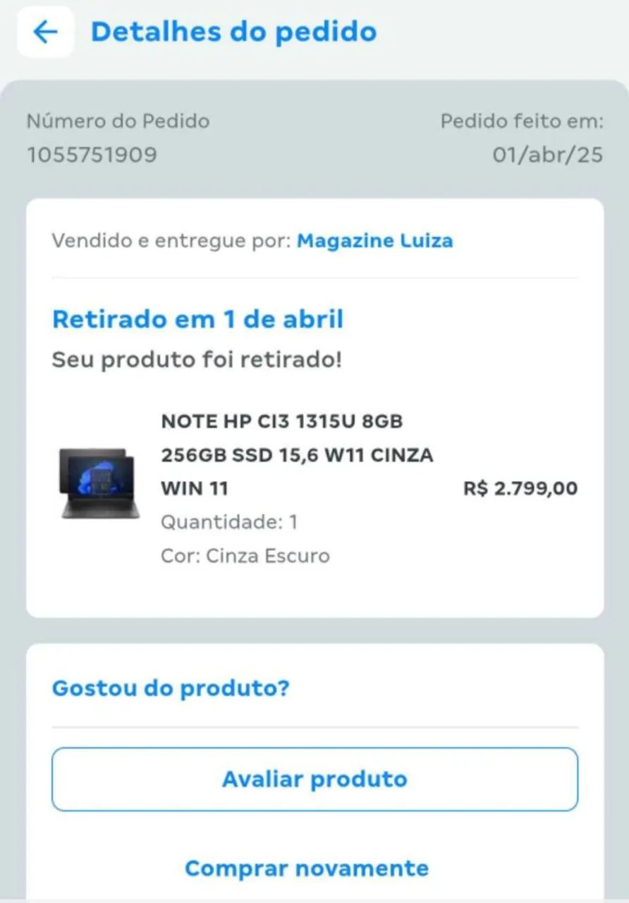 Notebook HP 256R G9 Intel 13a geração 1315U - 16GB RAM e SSD 256GB - Foto 4