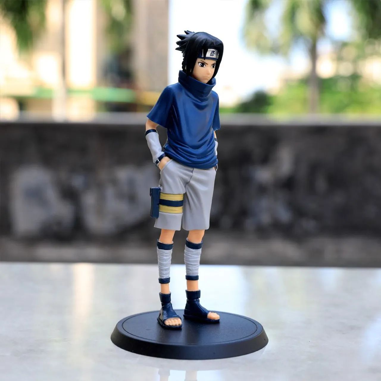 Sasuke Uchiha Shippuden Action Figure 26cm Lacrado - Foto 4