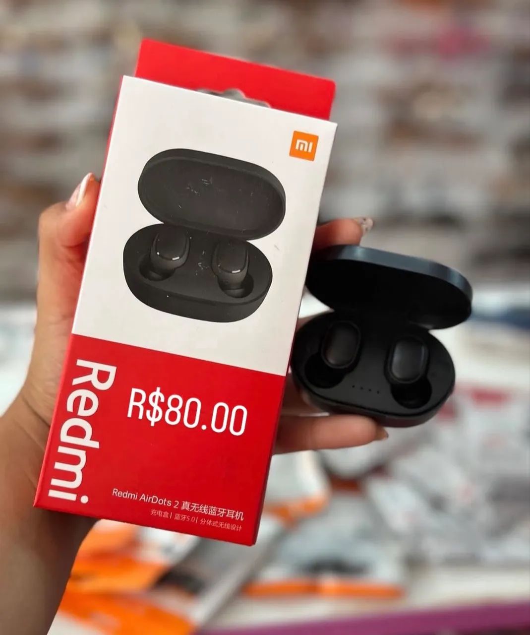 FONE REDMI AIRDOTS - QUALIDADE E PRATICIDADE! 