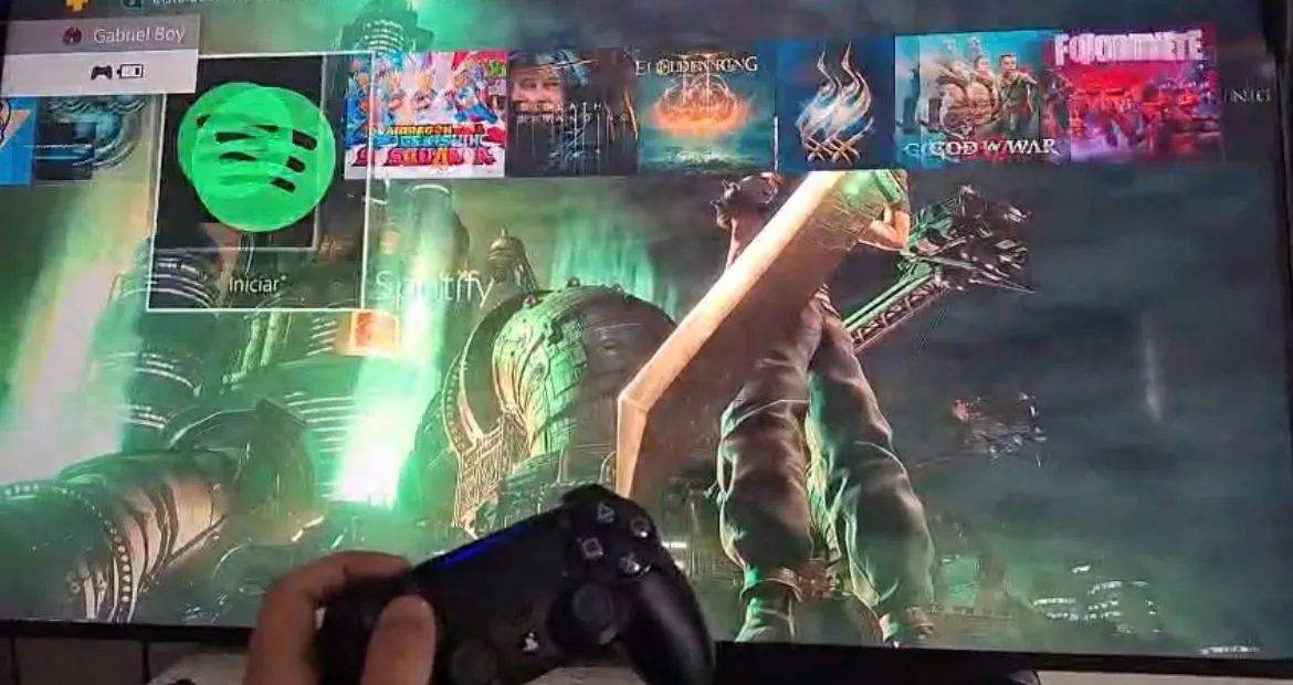 Ps4 slim com controle  perfeito estado - Foto 4