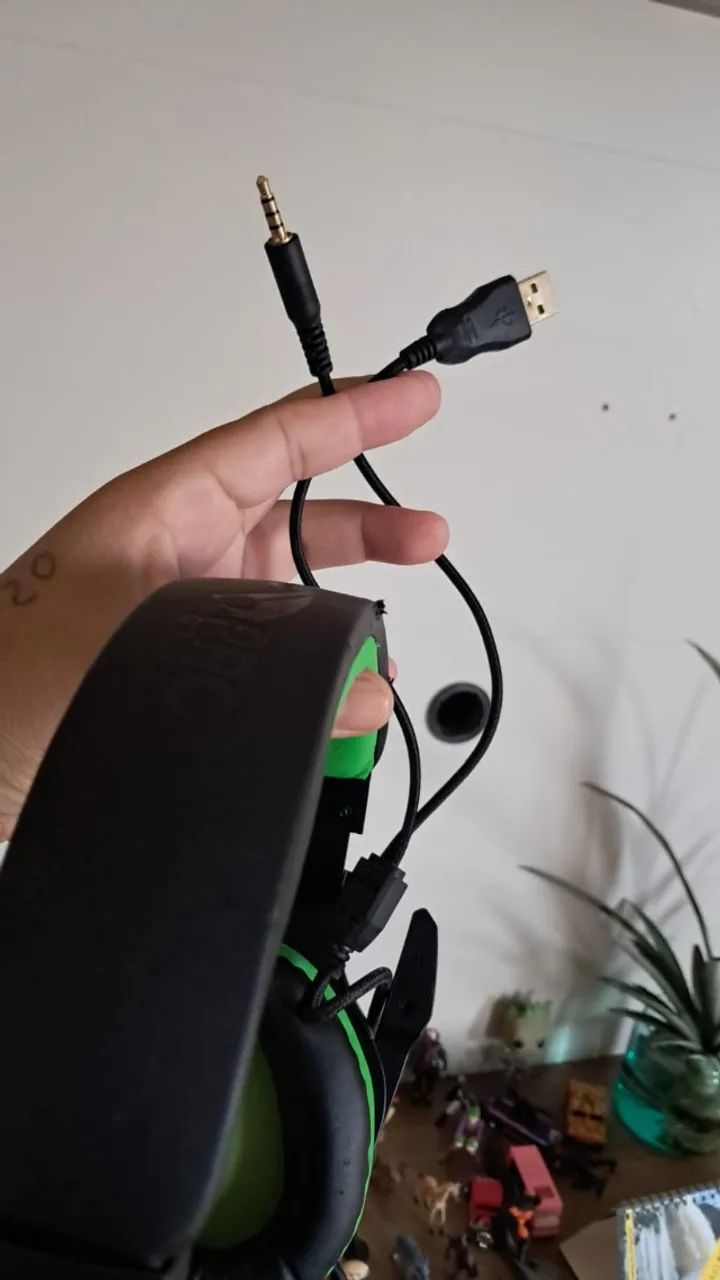 FONE DE OUVIDO COM MICROFONE (COMPUTADOR) - Foto 3