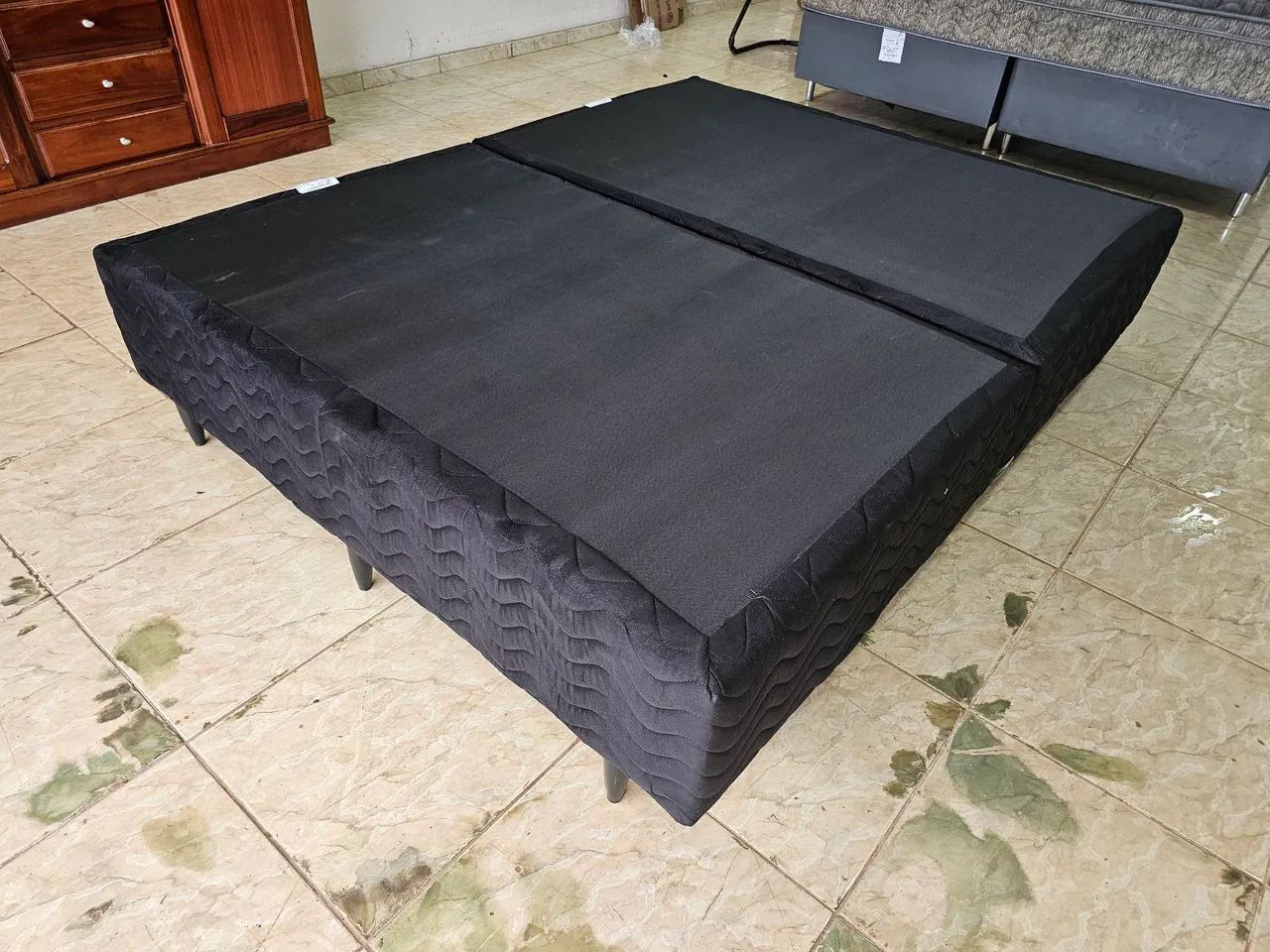 Cama box queen molas bonnell usada  - Foto 2