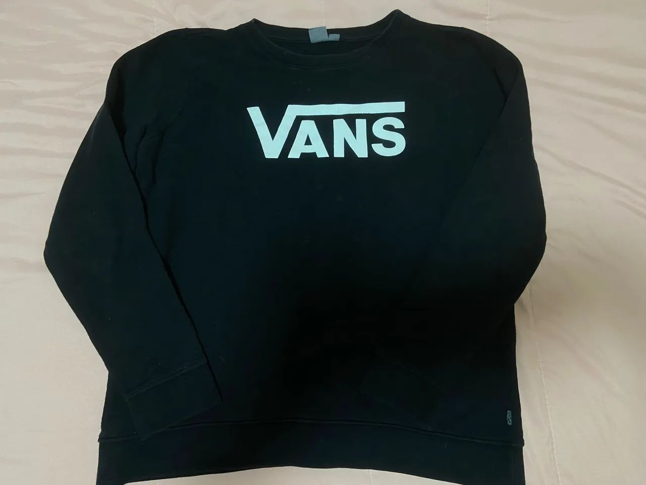 Vans feminina flanelada preta tam M